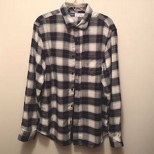 Mens Casual Flannel Button Down Shirt
